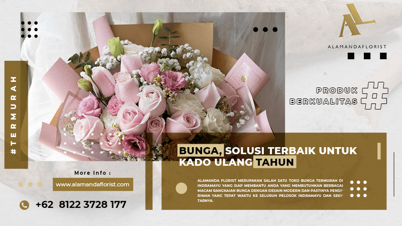 Toko Bunga Termurah, Desain Modern Di Indramayu