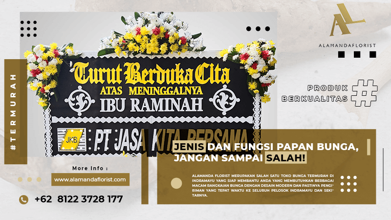 Toko Bunga Termurah, Desain Modern Di Indramayu
