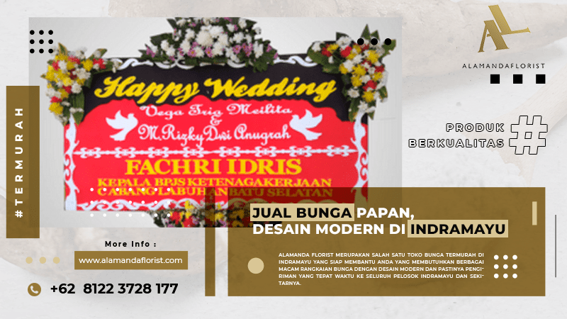 Jual Bunga Papan Ucapan Indramayu