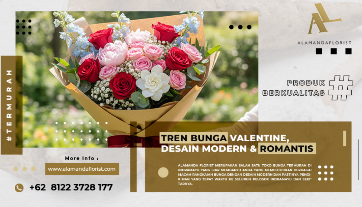 Tren Buket Bunga Valentine 2026