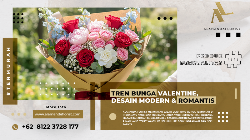 Tren Buket Bunga Valentine 2026